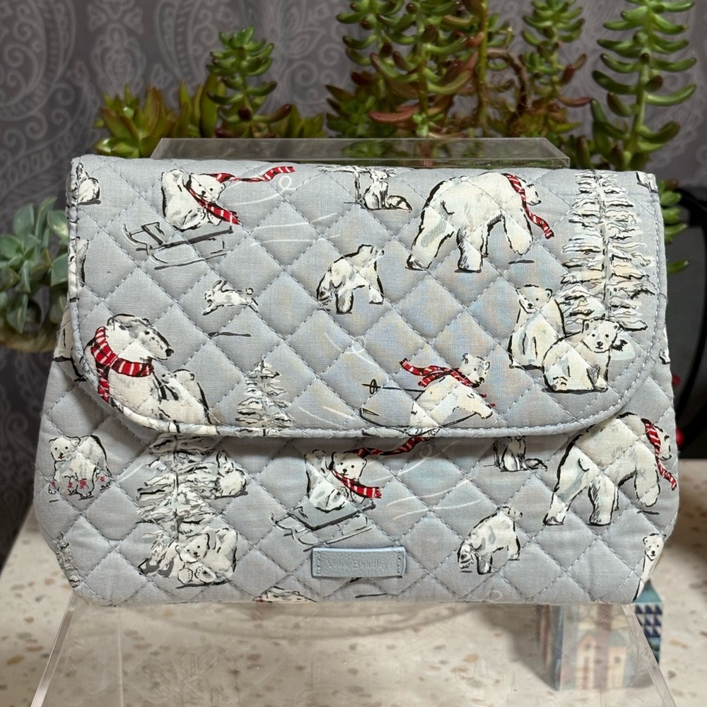 Vera Bradley Polar Bear Quilted Cosmetic Bag - Picture 5 of 17